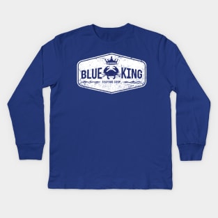 Blue King Seafood Corp Kids Long Sleeve T-Shirt